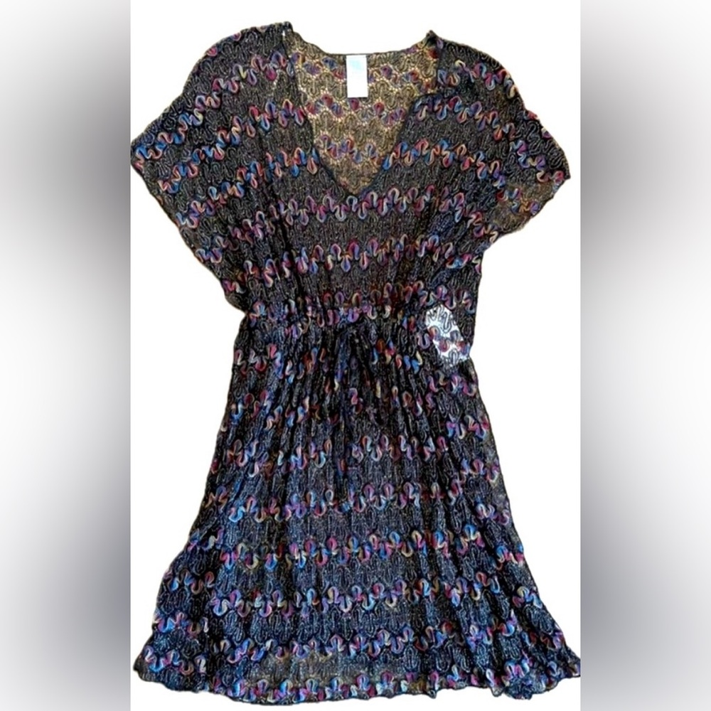 Time & Tru Multicolor Patterned Swim Coverup. NWT. Women’s Size Small (4-6)